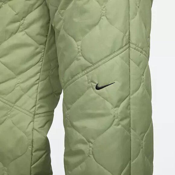 NWT Nike XS Sportswear Women's Essential Quilted High-Waisted OpenHem Pants - Picture 4 of 11